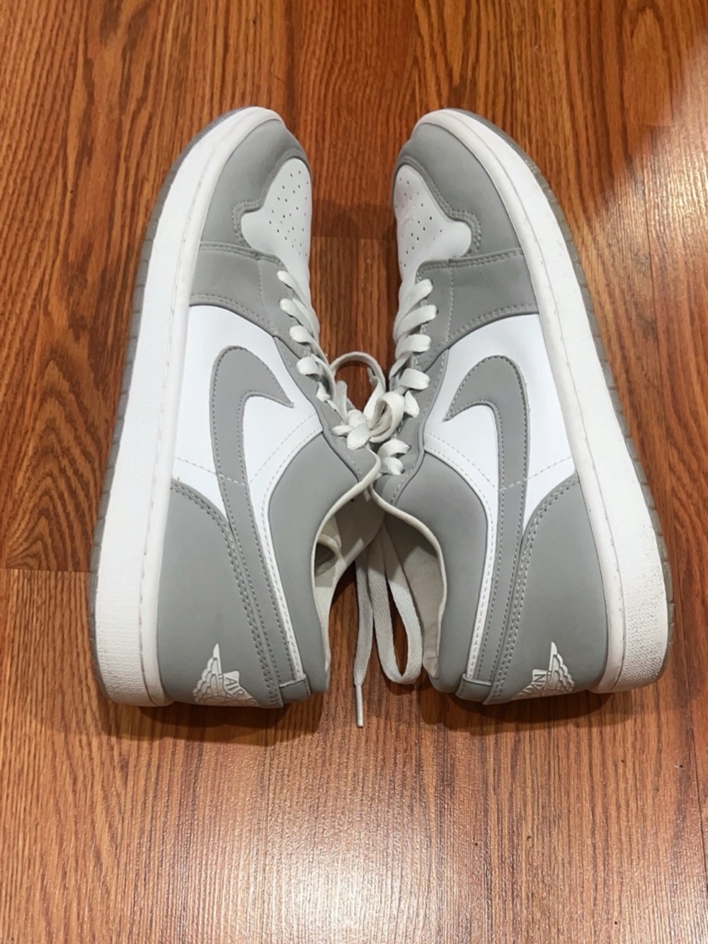 Nike Air Jordan 1 Low Wolf Grey Aluminum men’s 
Size 14.5 DC0774-105
